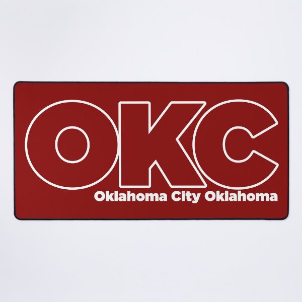 Artikelvorschau, STADTSPITZNAMEN - OKC - OKLAHOMA STADT OKLAHOMA entworfen und verkauft von WOOFANG.
