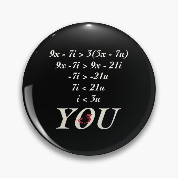 Item preview, I Love You Math designed and sold by TheUnknown93.