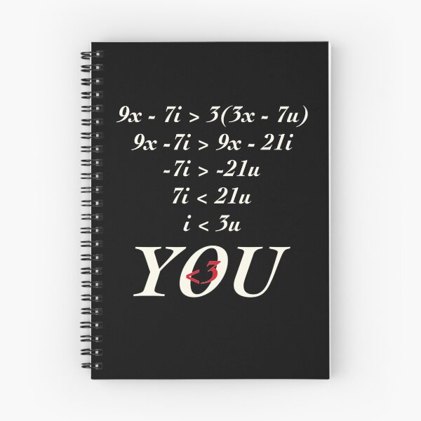 Item preview, I Love You Math designed and sold by TheUnknown93.