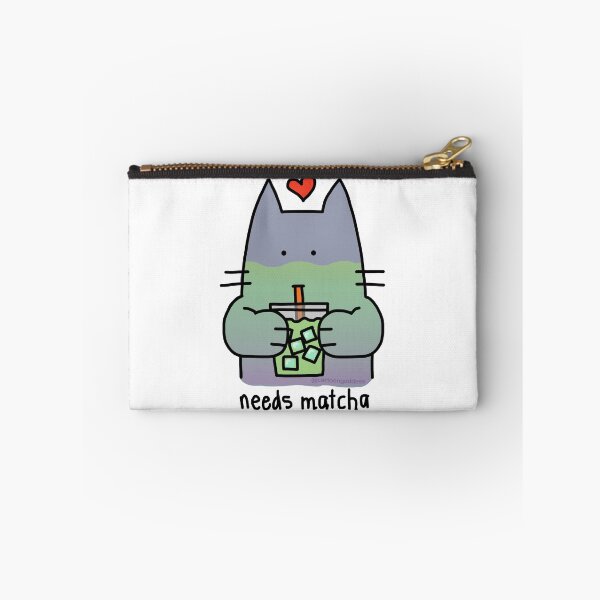 Item preview, Iced Matcha Cat designed and sold by cartoongoddess.