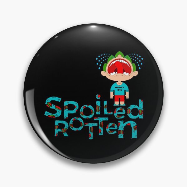 Item preview, Spoiled Rotten Crying Boy Funny Kid Tantrum Typography designed and sold by BeeZBeez.