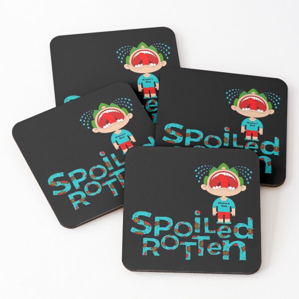 Item preview, Spoiled Rotten Crying Boy Funny Kid Tantrum Typography designed and sold by BeeZBeez.