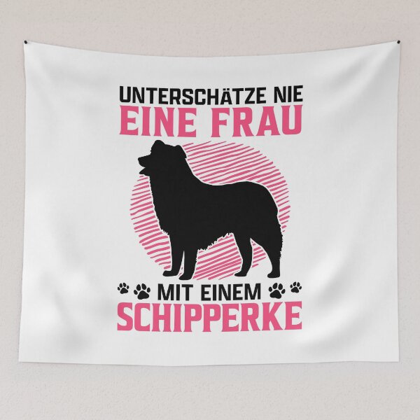Item preview, Woman with Schipperke Belgian Shepherd Dog designed and sold by madgrfx.