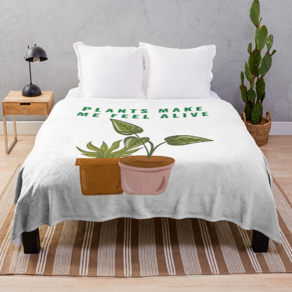 Item preview, Plants Make Me Feel Alive designed and sold by Chanchane Store.