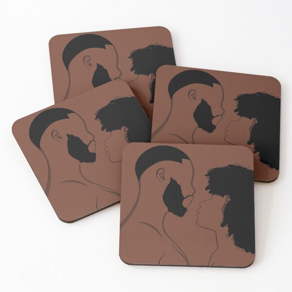 Item preview, Black love illustration designed and sold by preezay.