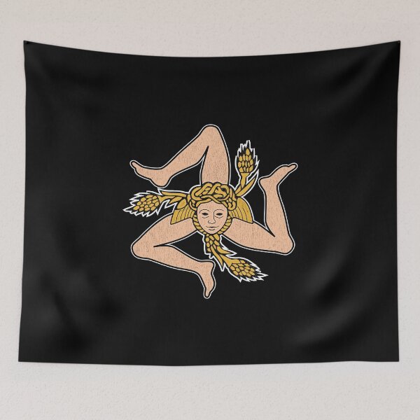 Item preview, Trinacria Triskelion Symbol meaning The Isle of Man designed and sold by signsandsymbols.