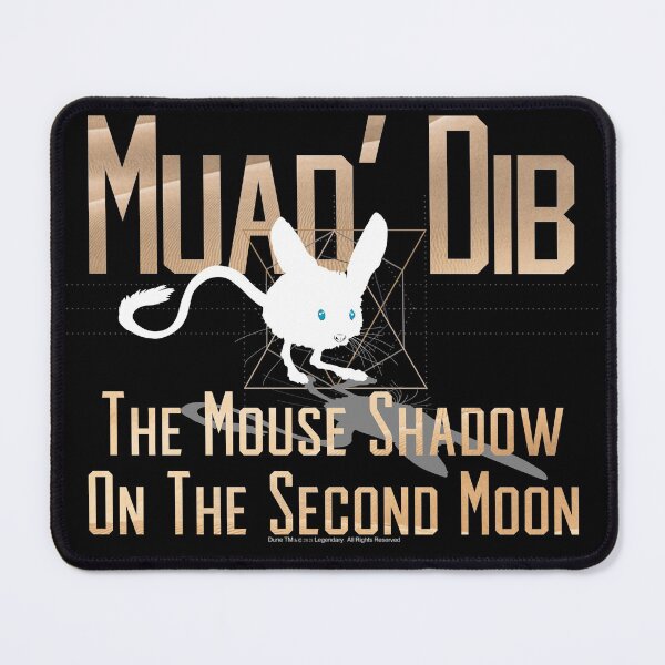 Item preview, Dune-Muad Dib-The Mouse Shadow On The Second Moon-Paul Atreides designed and sold by YomeHayin.