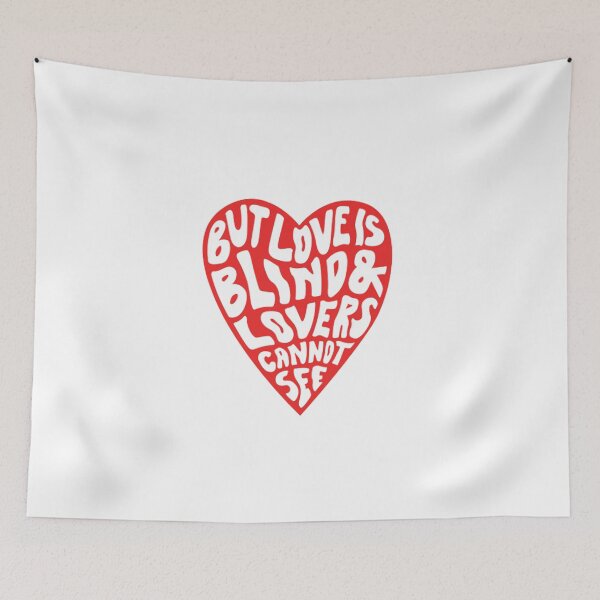 Item preview, Love is blind and lovers can't see <3 designed and sold by nikkyds05.