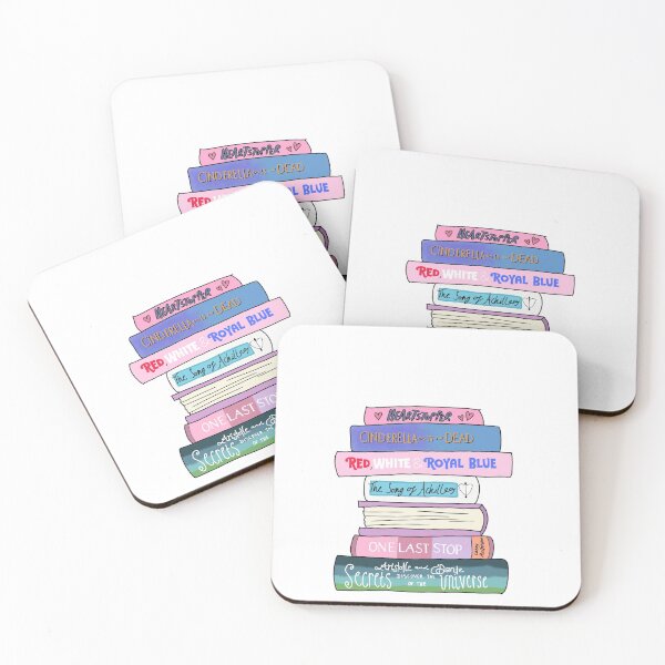 Item preview, LGBTQ+ book stack designed and sold by bookloversclub.