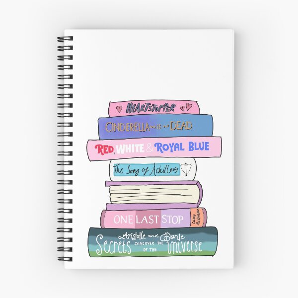 Item preview, LGBTQ+ book stack designed and sold by bookloversclub.