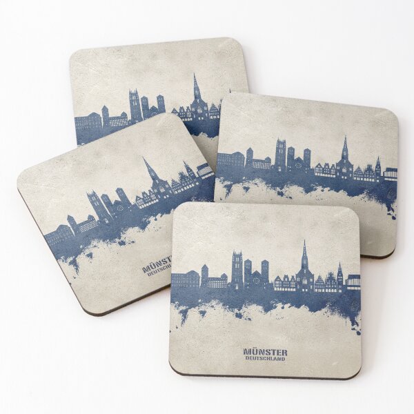 Item preview, Münster Germany Skyline designed and sold by ArtPrints.