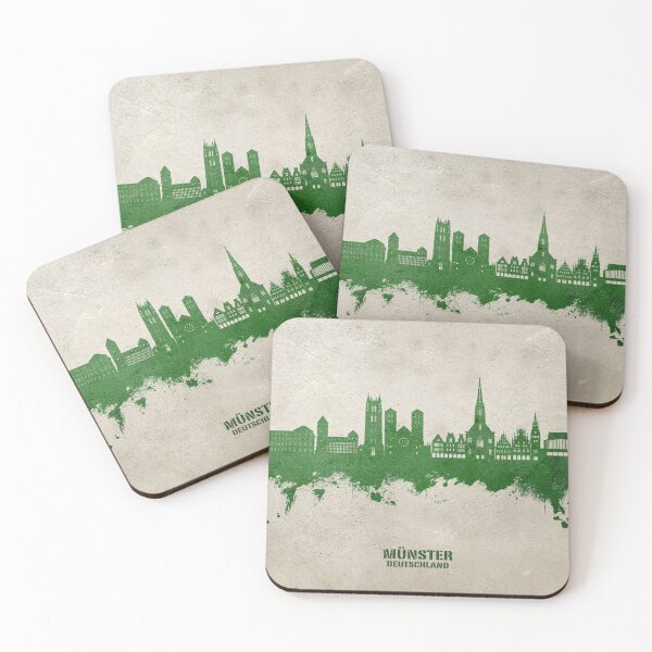 Item preview, Münster Germany Skyline designed and sold by ArtPrints.