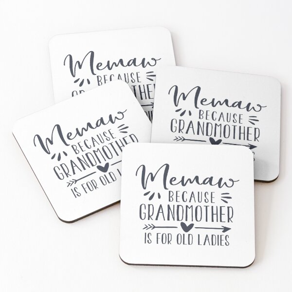 Item preview, Memaw Because Grandmother is for Old Ladies designed and sold by mydesigns15.