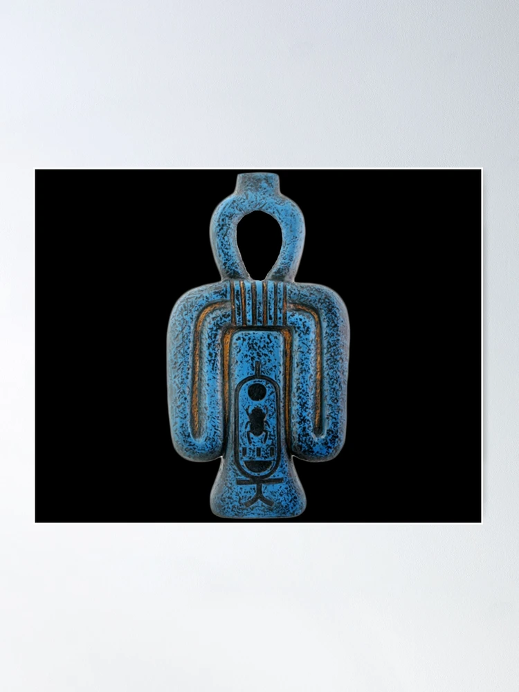 Tyet Wall Plaque Vintage Ancient Egyptian Knot of Isis 