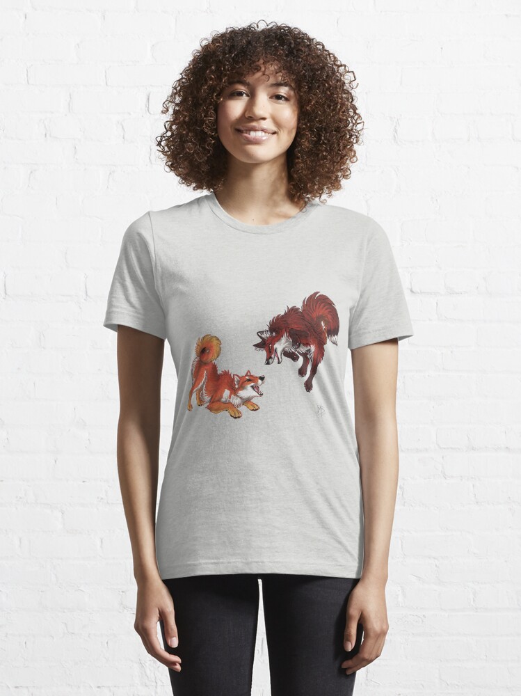 Alternate view of Lookalikes: Shiba & Fox Essential T-Shirt