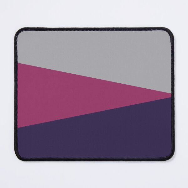 Item preview, NAVY BLUE, MAROON RED and METALLIC SILVER GREY GEOMETRIC DESIGN PRINT designed and sold by RachelMacht.