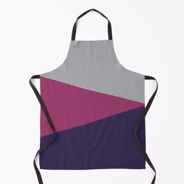 Item preview, NAVY BLUE, MAROON RED and METALLIC SILVER GREY GEOMETRIC DESIGN PRINT designed and sold by RachelMacht.