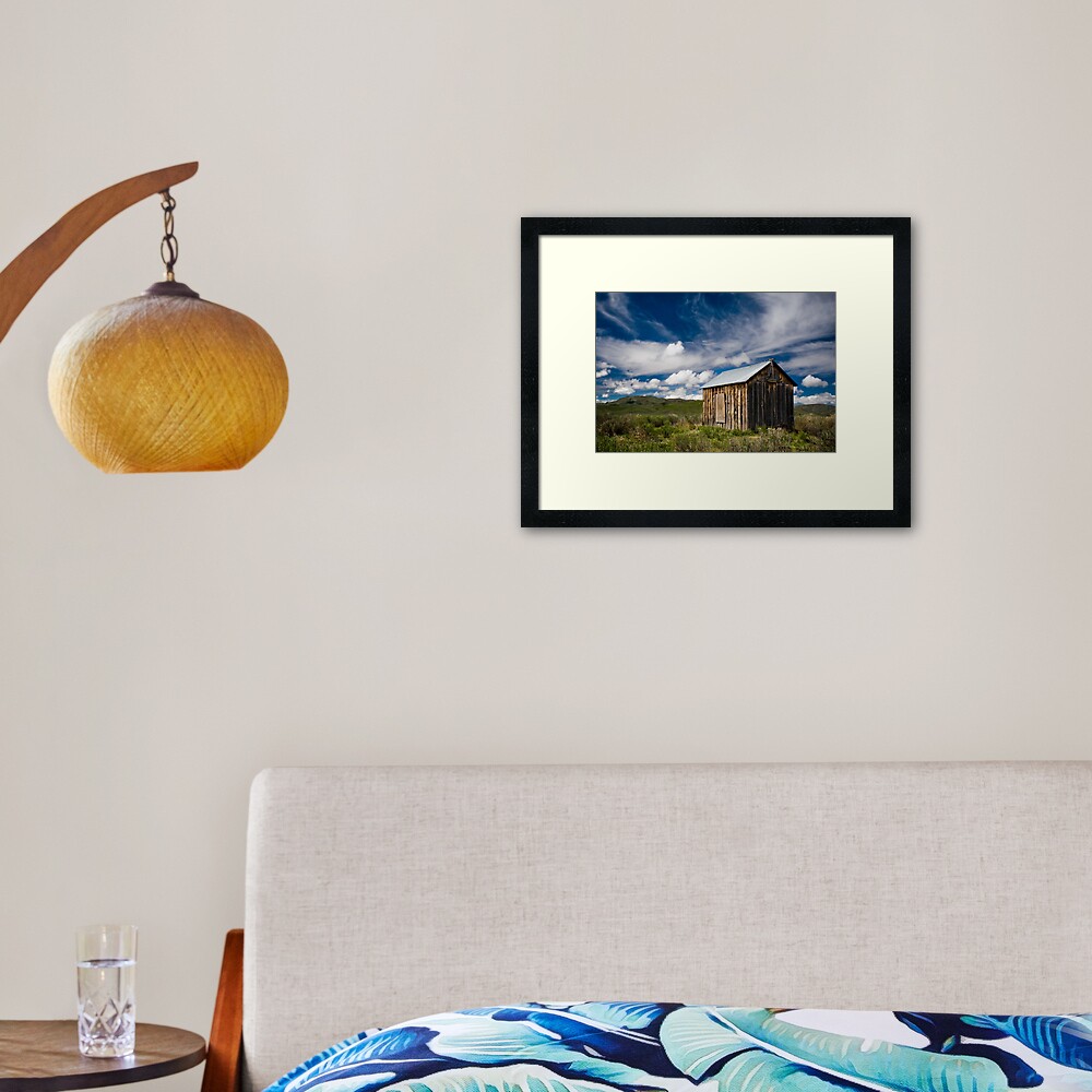 Prairie Shed Framed Art Print
