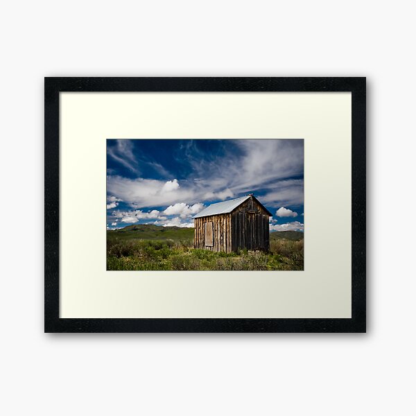 Prairie Shed Framed Art Print