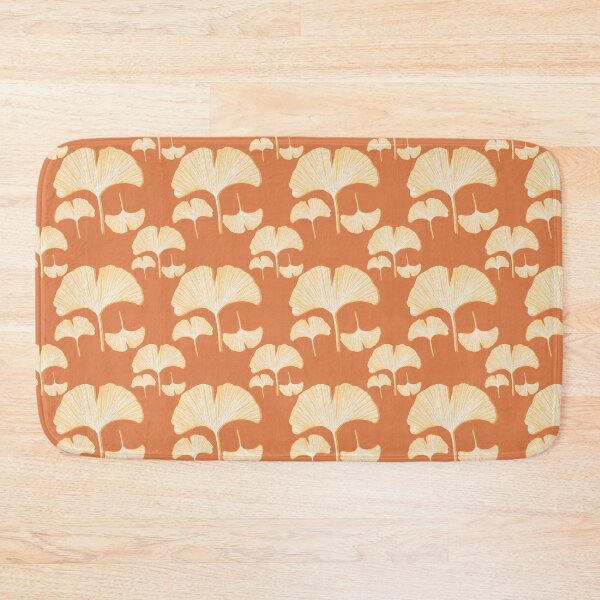 Item preview, Yellow Ginkgo Leafs Pattern illustration  designed and sold by MercuryV.