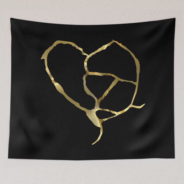 Item preview, Kintsugi-3 heart designed and sold by jhojho.