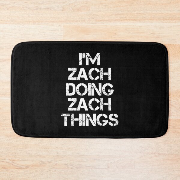 Item preview, Zach Name T Shirt - I'm Zach Doing Zach Things Name Gift Item Tee designed and sold by cpaddensil.