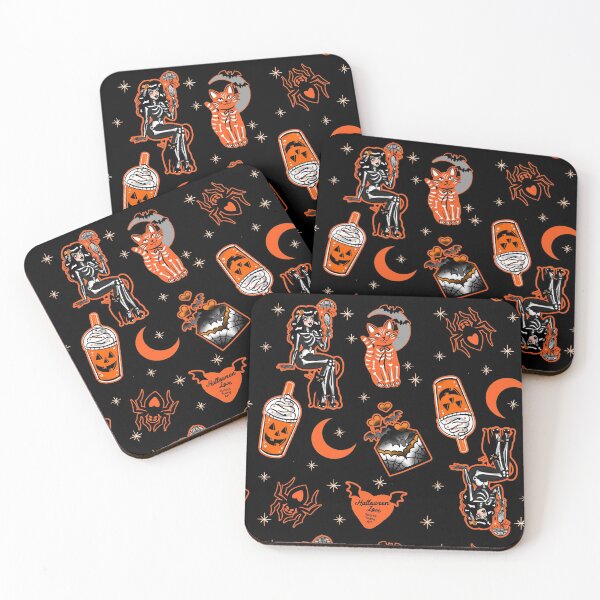 Item preview, Halloween Love Pattern designed and sold by Andreayoung.