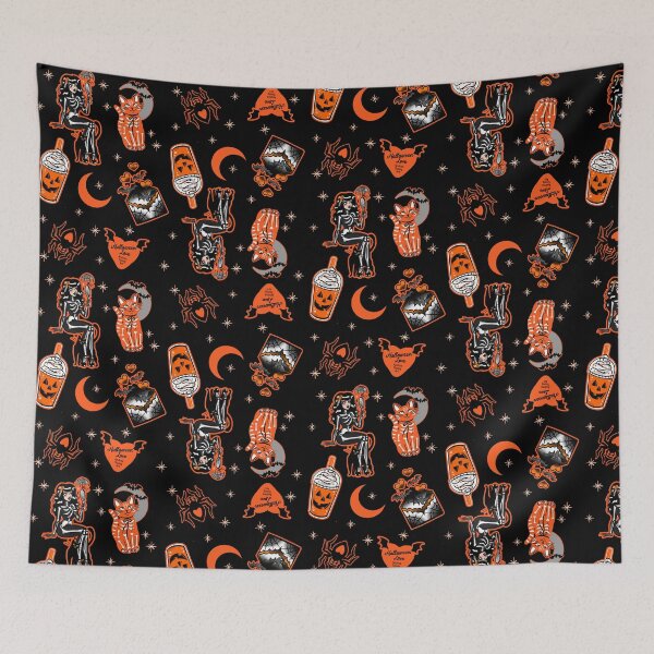 Item preview, Halloween Love Pattern designed and sold by Andreayoung.