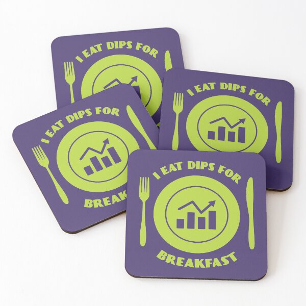 Item preview, I eat dips for breakfast - stock market graphic  designed and sold by Luhmdesign.