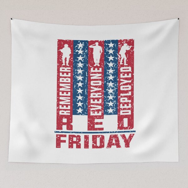 Item preview, Red Friday Remember Everyone Deployed Military designed and sold by levdone.