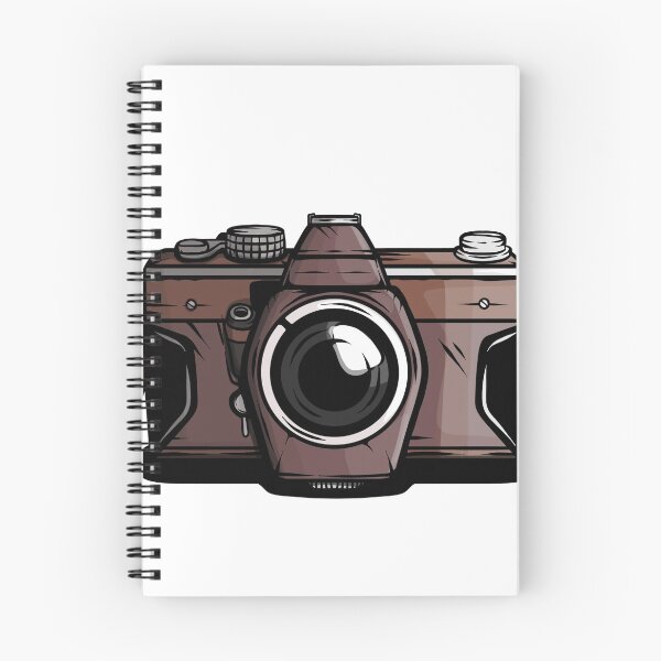 Item preview, Digitally cartoon brown camera designed and sold by jdvsart.