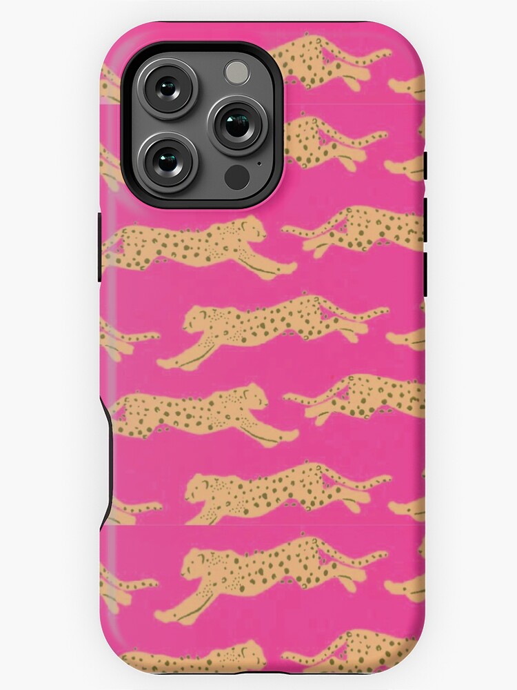 『 Pink cheetahs 』by Ally 20*20cm Dark Pink Cheetah Pattern Dot Grid Notebook - 6