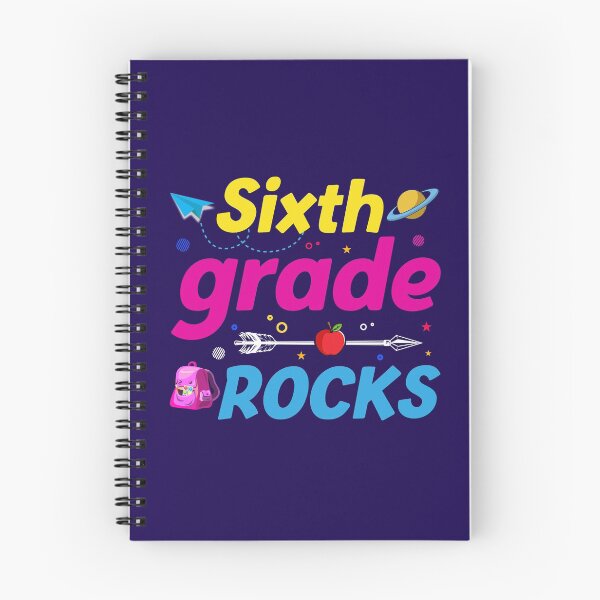 Item preview, Sixth Grade Rocks Back To School 6th Graders & Teachers designed and sold by TrenddyArts.