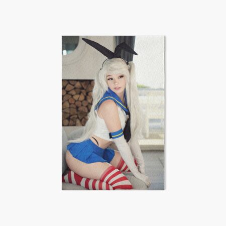 Belle Delphine Shimakaze Azur Lane Cosplay