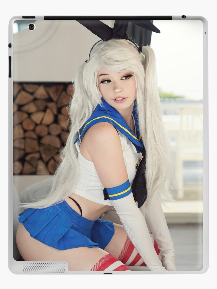 Belle Delphine Shimakaze Azur Lane Cosplay iPad Case Skin