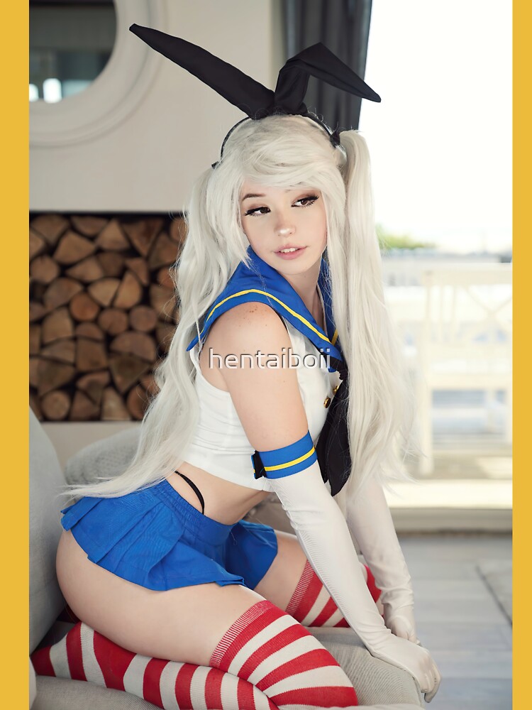 Belle Delphine Shimakaze Azur Lane Cosplay