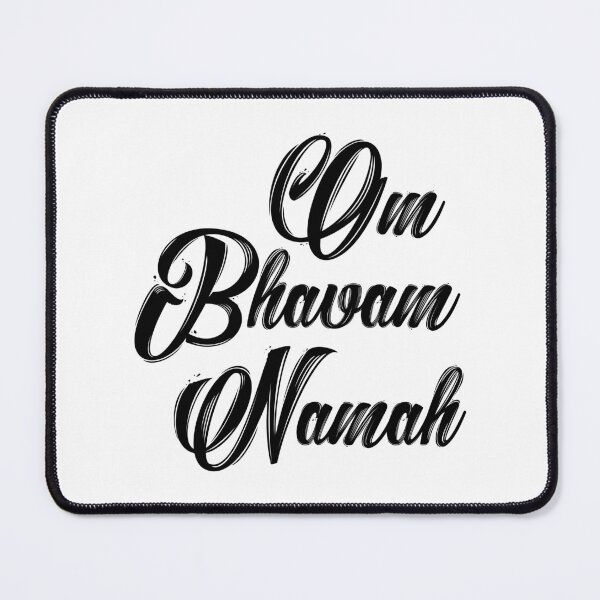 Item preview, Om Bhavam Namah (black) designed and sold by didijuca.