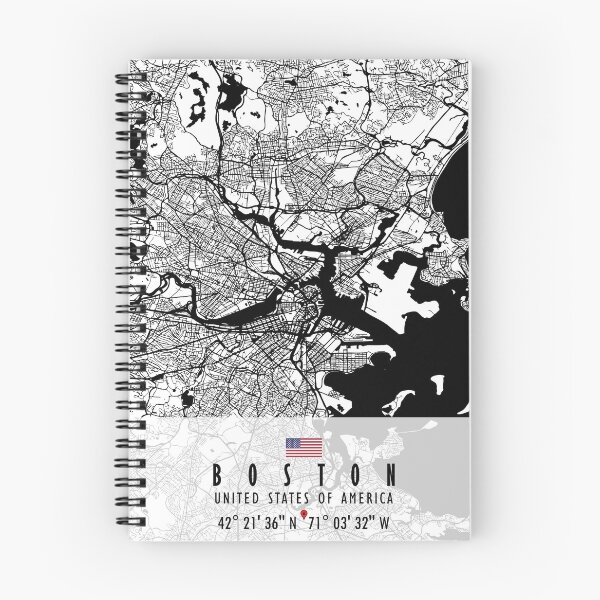 Item preview, Boston Map USA designed and sold by hatimelhag.