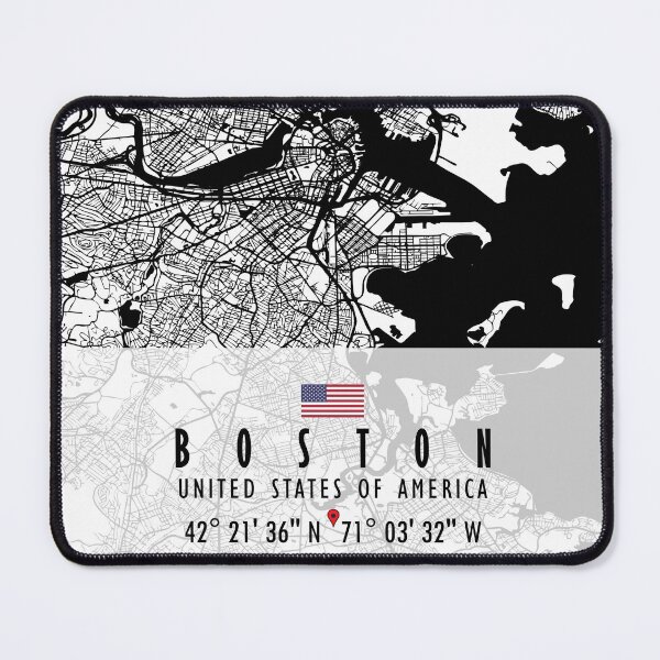 Item preview, Boston Map USA designed and sold by hatimelhag.