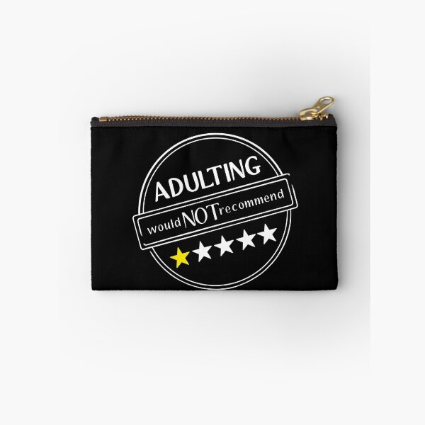 Item preview, Adulting Would Not Recommend designed and sold by YoungESC.