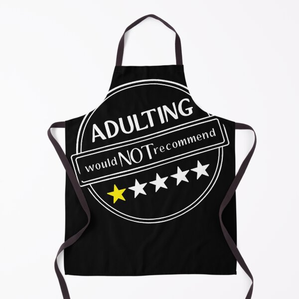 Item preview, Adulting Would Not Recommend designed and sold by YoungESC.