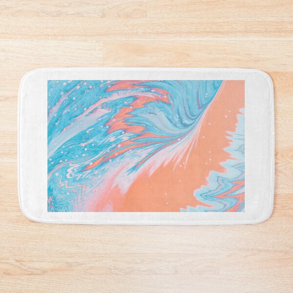 Item preview, Your Perfect Color!!! Blue, Brown, Orange, White. Amazing Colorful Abstract Painting designed and sold by AidenChen.