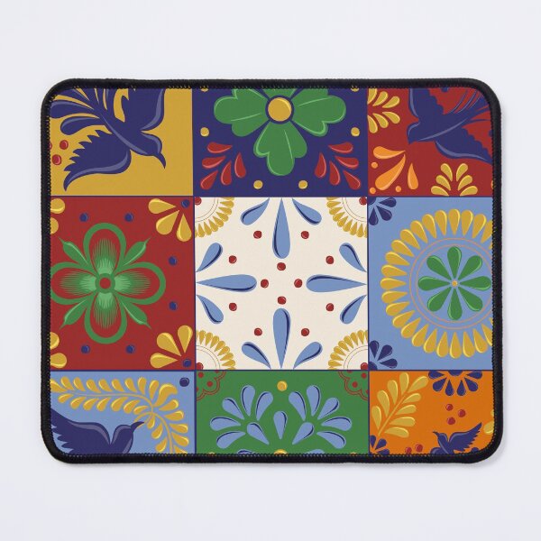 Item preview, Mexican Talavera Tiles Colorful Pattern designed and sold by Akbaly.