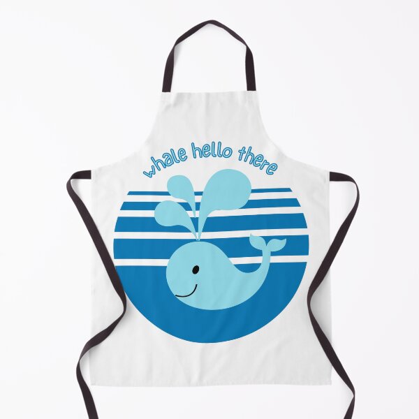Item preview, Whale hello there - Animal pun designed and sold by The Agreeable Raven.