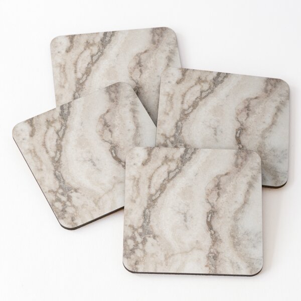 Artikelvorschau, Chic Beige and Gold Natural Marble Texture Pattern  entworfen und verkauft von LaceySkies.