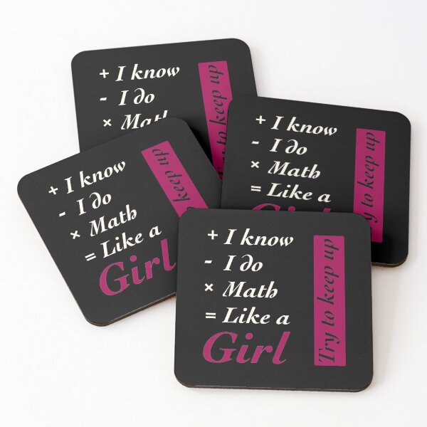 Item preview, I Know I do Math Like A Girl designed and sold by TheUnknown93.
