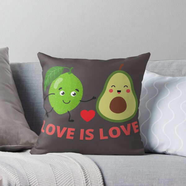 Item preview, Love is love, even for a lime and an avocado  designed and sold by Dreamingnewfie.