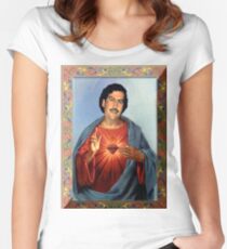 Camiseta entallada de cuello ancho San Pablo Escobar