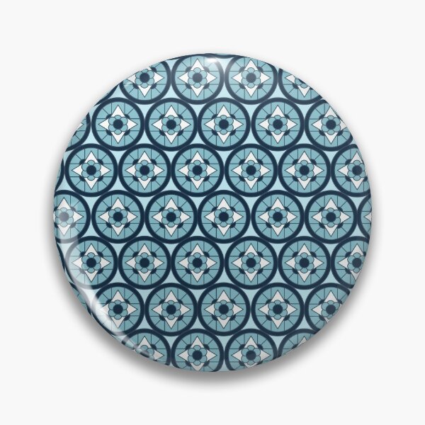 Item preview, Blue Moroccan Ceramic Tiles Pattern designed and sold by JooArtPrints  ★★★★★.