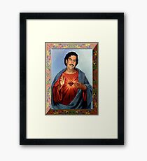 Heiliger Pablo Escobar Gerahmtes Wandbild